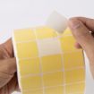 Picture of ST.TT Size 3.2 x 2.5 cm (32 x 25 mm) 5,000 ดวง/ม้วน แกน 1.5 นิ้ว พื้นหลังสีเหลือง สติ๊กเกอร์กระดาษ กึ่งมันกึ่งด้าน (ใช้ร่วมกับ Resin Ribbon เท่านั้น)