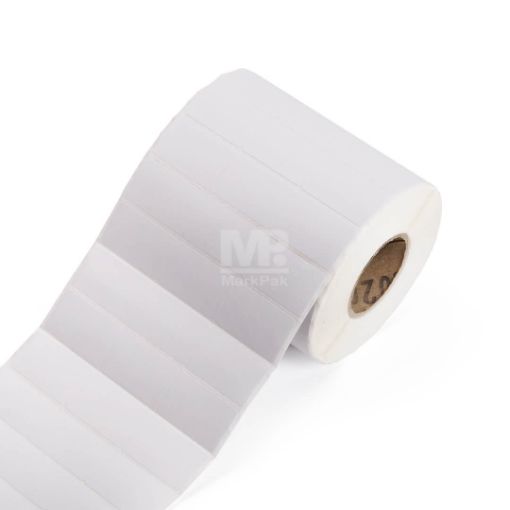 Picture of ST.TT Size 32 x 20 mm (3.2 x 2 cm) Sticker 5,000 ดวง/ม้วน แกน 1.5 นิ้ว สติ๊กเกอร์กระดาษ กึ่งมันกึ่งด้าน (ใช้ร่วมกับ Wax Ribbon หรือ Wax Resin Ribbon)
