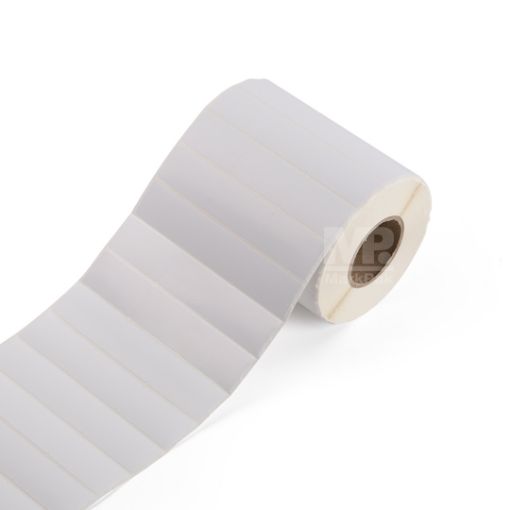 Picture of ST.TT Size 34 x 20 mm (3.4 x 2 cm) Sticker 5,000 ดวง/ม้วน แกน 1.5 นิ้ว สติ๊กเกอร์กระดาษ กึ่งมันกึ่งด้าน (ใช้ร่วมกับ Wax Ribbon หรือ Wax Resin Ribbon)