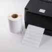 รูปของ ST.TT Size 34 x 20 mm (3.4 x 2 cm) Sticker 5,000 ดวง/ม้วน แกน 1.5 นิ้ว สติ๊กเกอร์กระดาษ กึ่งมันกึ่งด้าน (ใช้ร่วมกับ Wax Ribbon หรือ Wax Resin Ribbon)