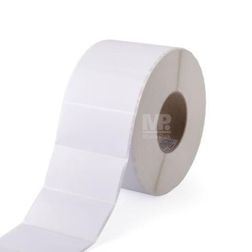รูปของ ST.TT Size 100 x 50 mm (4 x 2 inch) Sticker 3,500 ดวง/ม้วน แกน 3 นิ้ว สติ๊กเกอร์กระดาษ กึ่งมันกึ่งด้าน (ใช้ร่วมกับ Wax Ribbon หรือ Wax Resin Ribbon)